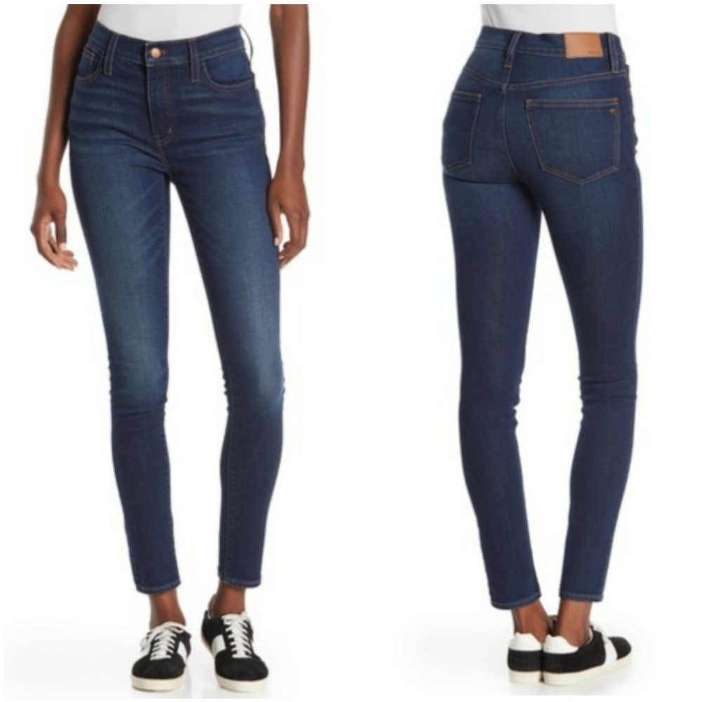 NWT madewell mid rise skinny jeans